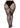 Leg Avenue Pirate Booty Skull Net Pantyhose - Black - Queen/XLarge/XXLarge