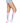 Leg Avenue Pussycat Knee Highs - Pink/White - One Size