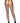 Leg Avenue Rhinestone Fishnet Crotchless Tights with Cheeky Open Back - Black - One Size