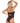 Leg Avenue Rhinestone Mesh Bandeau and Suspender Bodysuit - Black - One Size - 2 Piece