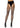Leg Avenue Scale Net Suspender Hose - Black - One Size