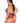 Leg Avenue School Girl Ruffle Trimmed Fishnet Deep-V Crotchless Teddy with Tie Accent and Cheeky Bare Back - Black - Queen/XLarge/XXLarge