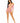 Leg Avenue Seamless Heart Net Mini Dress with Keyhole Tie Front - Pink - One Size