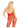 Leg Avenue Seamless Rhinestone Fishnet Bodystocking with Keyhole and Lace Lingerie Detail - Red - One Size