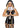 Leg Avenue Sinful Sister Vinyl Romper, Rope Belt, Collar, and Nun Habit - Black - Small - 4 Piece