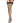 Leg Avenue Industrial Fishnet Lace Top Thigh High - Black - One Size