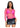 Leg Avenue Spandex Long Sleeved Industrial Net Shirt - Neon Pink/Pink - One Size
