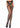 Leg Avenue Spandex Sheer Scalloped Suspender Tights - Black - One Size