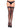 Leg Avenue Stay Up Lace Top Micro Net Thigh High - 1x-2x - Black - One Size