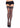 Leg Avenue Stay Up Lycra Sheer Thigh High with 3in Lace Top - Black - One Size