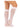 Leg Avenue Sweetheart Knit Knee Highs with Lace Ruffle Cuff - White - One Size