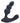 Levelz Beaded Vibrating Silicone Rechargeable Prostate Stimulator - Black
