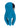 Levelz Digital Vibrating Silicone Rechargeable Penis Head Stimulator with Tentacles - Teal