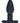 Levelz Vibrating and Rotating Ribbed Silicone Rechargeable Anal Plug with Remote Control - Black
