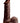 Lifelikes Black King Dildo - Chocolate - 9in