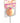 Lil' Boobie Pops Strawberry Flavored - Ivory/Pink