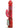 Lil Darlins Turtle Waterproof Rabbit Vibrator - Red