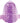Ling O Vibrating Tongue Ring Silicone Waterproof - Purple