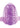 Ling O Vibrating Tongue Ring Silicone Waterproof - Purple