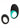 Link Up Pinnacle Vibrating Cock Ring - Black/Teal