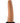 Lock On Dynamite Dildo with Suction Cup Adapter - Caramel - 7in