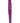 Lollicock Sweet Slim Stick Double Dildo - Grape - 13in