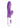 Lotus Sensual Massager #1 Silicone Rabbit Vibrator - Purple/White