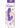 Lotus Sensual Massager #3 Silicone Rabbit Vibrator - Purple/White