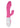Lotus Sensual Massager #5 Silicone Rabbit Vibrator - Pink/White