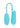Loveline Felicite 10 Function Silicone Rechargeable Egg Vibe - Blue