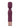Loveline Glamour Silicone Rechargeable 10 Speed Mini Wand - Burgundy/Red