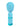 Loveline Velour 10 Function Rechargeable Silicone Mini-Wand - Blue