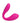 Lovense Dolce Silicone Rechargeable Dual Vibrator - Pink