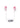 Lovense Gemini Rechargeable Silicone App-Control Nipple Clamps - Pink