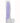 Luminous Stud Dildo with Balls - Glow In The Dark/Purple
