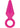 Luxe Candy Rimmer Silicone Butt Plug - Pink - Medium