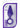 Luxe Candy Rimmer Silicone Butt Plug - Purple - Small