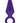 Luxe Candy Rimmer Silicone Butt Plug - Purple - Small