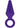 Luxe Candy Rimmer Silicone Butt Plug - Purple - Small