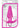 Luxe Discover Silicone Vibrator Butt Plug - Pink