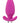 Luxe Little Thumper Silicone Vibrating Butt Plug - Pink