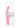 Luxe Skye Silicone Rechargeable Slim Rabbit Vibrator - Pink