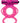 Magna Man Magnetic Vibrating Cock Ring - Magenta/Pink