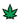 Marijuana Leaf Green Enamel Pin - Black/Green