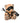Master Series BDSM Plush Teddy Bear - Tan