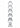 Master Series Drops Anal Links Glass Dildo - Clear