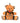 Master Series Gagged Teddy Bear Keychain - Brown