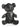 Master Series Gimp Bear - Black
