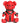 Master Series Gimp Bear - Red