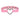 Master Series Heart Choker Necklace - Pink